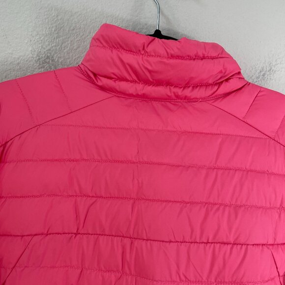 Columbia Womens Plus XXL Pink Puffer Jacket Lightweight Insulated Zip Up - Picture 9 of 9
